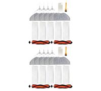 Cusstally 2 x Mop Cloth Side Brush Filter Main for Mi Robot Vacuum Cleaner Essential G1 Cleaner Parts Pack