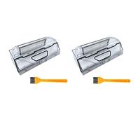 Cusstally 2 x Replacement Dust Box Bin for 1C Robot Vacuum Cleaner Parts and HEPA Filter Accessories