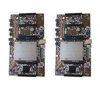 Cusstally 2x BTC BTC79X5 V1.0 LGA 2011 DDR3 Minor Motherboard Supports RTX3060 Steps Graphics Card 32G 60mm for BTC Minor