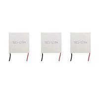 Cusstally 3X TEC1-12704 Peltier Thermoelectric Cooler 30 mm x 30 mm TEC1 12704 Module 12V4A Cooling Peltier
