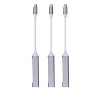 Cusstally 3x USB C HUB USB 3.0 Hub Type C USB Splitter USB-C 3.1 Multi Port Dock Adapter PC