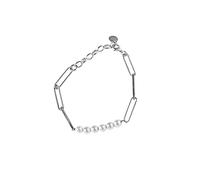Cusstally Charm Bracelet 925 Silver Pearl Bracelet Light Luxury Delicate Contracted Temperament Korean Version Personality Female Bracelet