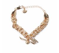 Custard London Gold Tone Harry Potter Charm Bracelet