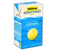 Custard Ready to serve 1 Litre - Egg Free Gluten Free Custard cream, Creamy & Delicious (1000ml)