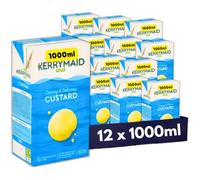 Custard Ready to serve 12 x 1000ml Catering - Egg Free Gluten Free Custard cream, Creamy & Delicious (12 x 1000ml)