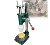 Custard Tart Molds Manual Pastry Press Tool for Baking Egg Tarts, Waffle Shells, Hand Press Forming Machine