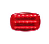 Custer Products Lite-it Red led Light, Battery Powered, Magnetic, Heavy Duty Magnets,
