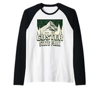 Custer State Park Raglan Baseball Tee