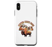 Custer State Park Retro Outdoor Adventure Case for iPhone XS Max