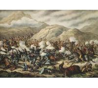 Custer's Last Stand at the Battle of the Little Bighorn June 25, 1876. General George Armstrong Custer 1839 - 1876. The battle was the most important in the Great Sioux War of 1876. Following an