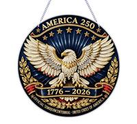 CustmArti 5D DIY Diamond Art Painting American Independence Day Creative Design Irregular Shaped PET Material Home Decor Hanging Ornament-Eagle-2