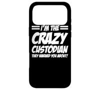 Custodial Worker Apparel - Great Funny Custodians Design Case for iPhone 17 Pro Max