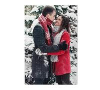 Custom 1000 Piece Jigsaw Puzzles for Adults with Image Text Name Personalised Jigsaw Add Photo, Christmas Halloween Valentine's Day Anniversary Birthday Funny Gifts for Child Couple Family Friend