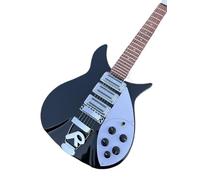 Custom 325 electric guitar 6-string, Black paint 527-string pitch, R bridge