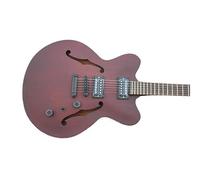 Custom 335 Archtop Guitar Jazz Electric Satin Brown Hollow Body Customized