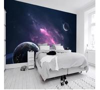 Custom 3D Mural Wallpaper Starry Universe Skybackground Wall Mural Home Décor Papel De Parede Home Décor Tapety Art-250X175Cm