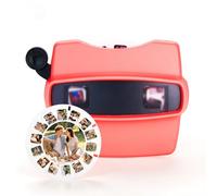 Custom 3D Photo Viewfinder - Personalised Retro Style Film Reel Viewer with Your Own Pictures & Text - Unique Gift for Couples, Family - Perfect for Christmas, Birthday, Valentine’s Day