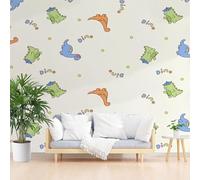 Custom 3D Photo Wallpaper Abstract Animal Dinosaur Wall Mural Large Wall Paper Cartoon Dinosaur Poster Living Room Bedroom Tv Background Home Decoration 400x280cm(W x H) Feature Wallpaper