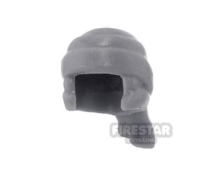 Custom 3D Printed Desert Leader Head Wrap Unpainted DARK BLUEISH GRAY