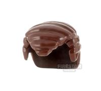 Custom 3D Printed Hair SH Gliding Scientist Painted REDDISH BROWN