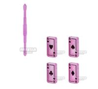 Custom 3D Printed SH Cajun Card Shark Charged Weapons Pack TRANS DARK