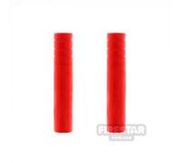 Custom 3D Printed SH Reborn Vigilante Billy Clubs Pair Dyed RED