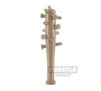 Custom 3D Printed Spiked Slugger Painted DARK TAN