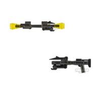 Custom 3D Printed SW Imperial Informant Weapons 2 Pack PEARL DARK GRAY