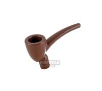 Custom 3D Printed Wandering Wizard Pipe Painted REDDISH BROWN