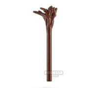 Custom 3D Printed Wandering Wizard Staff Painted REDDISH BROWN