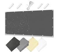Custom 5x7m Waterproof Canopy - Dark Grey Outdoor ning with 95% UV Protect & Wind Resi, Ideal for Patio, Garden, Deck, Pool e Soluts