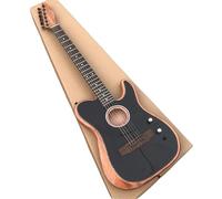 Custom 6-string electric guitar, acoustic, dual-purpose, rosewood fingerboard, bridge