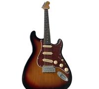 Custom 6 String Electric Guitar Alder Body Rosewood Fretboard Red Pick Guard Glossy Finish