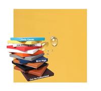 Custom 8cm High Bench Cush Cover with er - Replacement for Window Seat, Patio Chair, Sofa Couch - Waterproof Leather Pad for 3/2/1 Seater (Round 70cm)