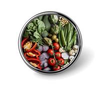 Custom A Table of Vegetables Lapel Pin Aluminum Alloy Button Badge Personalized Exquisite Brooch Classic Mini Pin 1 Inch for Backpacks Hat Suit Jacket Clothing Decoration