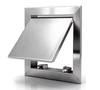 Custom Access Panel for Drywall 4x4 6x6 8x8 In, Waterproof Basements/Attics/HVAC Wall Access Panel, Service Access Hole Cover, Stainless Steel(35x50cm/14x20)