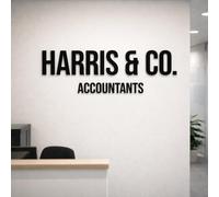 Custom Acrylic Business Wall Logo Sign for Office Reception, Consulting, Marketing & Professional Spaces - Personalised Company Name Sign - Premium 3mm Acrylic Modern Office Wall Decor