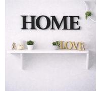 Custom Acrylic Letters & Names - Laser Cut Personalised Alphabet Letters, 3D Wall Name Sign for Nursery, Wedding, Home Décor & Business Signage (Clear, Gold, Black)