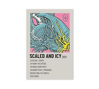 Custom Album Poster (Scaled & Icy Poster - Twenty One Pilots Poster) Canvas Poster Wall Art Decor Print Picture Paintings for Living Room Bedroom Decoration Unframe-style 12x18inch(30x45cm)