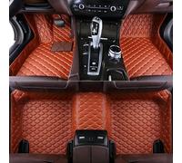 Custom All Weather Leather Car Floor Mats for BMW Series 8 G14 2019 2020 2021 2022 2023 2024+,Waterproof Non-Slip Front Rear Row Full Coverage Carpet Liners Interior Protection,E/Coffee