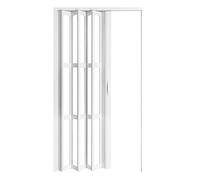 Custom Aluminum and Acrylic Multifold Door, Sliding Room Divider Foldable Panel for Interior, Closet, Living Room Accordion Partition
