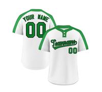 Custom American Football Jersey for Men Women Youth, Baseball Football Jerseys Printed with Your Name Number, Quick Dry Rugby Uniform Moisture Wicking Active Tops