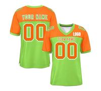 Custom American Football Jersey for Men Women Youth Preschool Personalized Team Logo Name Number Breathable Sport Shirts