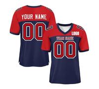 Custom American Football Jersey for Men Women Youth Preschool Personalized Team Logo Name Number Breathable Sport Shirts