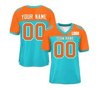 Custom American Football Jersey for Men Women Youth Preschool Personalized Team Logo Name Number Breathable Sport Shirts