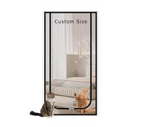 Custom Anti Mosquito Door Curtains Insects Protection Door Mesh, Pet Resistant Mesh Cat Fly Screen for Living Room, Bedroom, Balcony (W*H:90 * 210cm)