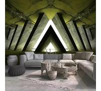 Custom Any Size Mural Wallpaper 3D Stereo Cement Special-Shaped Building Fresco Living Room Restaurant Cafe Background Tapety-430X300Cm