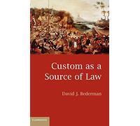 Custom as a Source of Law