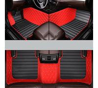 Custom Auto Foot Pads For Focus 2012 2013 2014 2015 2016 2017 Car Floor Mats Car Mat Floor Mat(B Red Black,C)