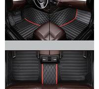 Custom Auto Foot Pads For Focus 2012 2013 2014 2015 2016 2017 Car Floor Mats Car Mat Floor Mat(C Red Black,C)